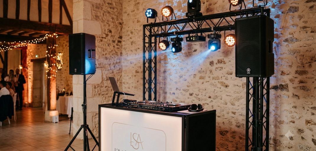 Location pack sono lumière Caen – Matériel professionnel L'Art Scène Animation